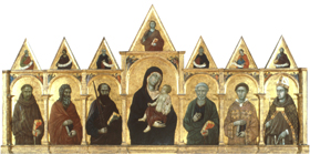 Virgin and Child with Saints Francis, Andrew, Paul, Peter, Stephen, and Louis of Toulouse